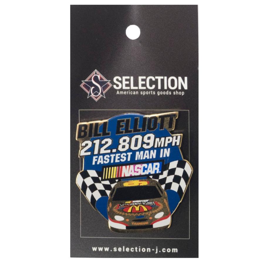 Nascar ビル・エリオット Bill Elliott Limited Edition Pin Set : 212.809 MPH Fastest Man in Nascar Pin PSG｜selection-j