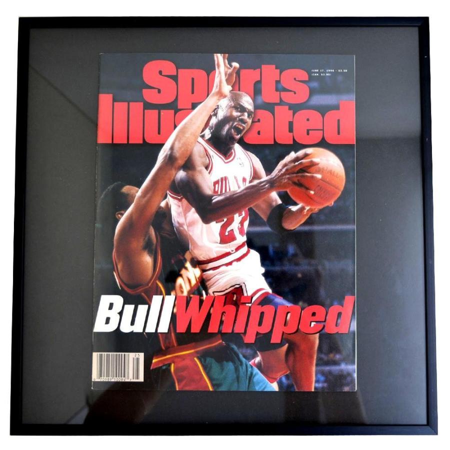 NBA ブルズ マイケル・ジョーダン 写真絵枠組み Photo Frame インチ Sports Illustrated 1996/6/17 スポーツ-バスケットボール