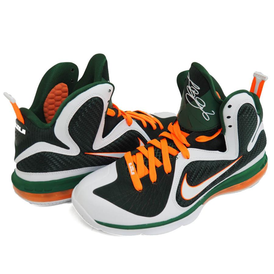 ナイキ レブロン / NIKE LEBRON レブロン 9 マイアミハリケーン LEBRON 9 MIAMI HURRICANES ホワイト レアアイテム｜selection-j