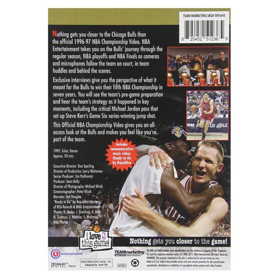 NBA ブルズ DVD NBA チャンピオンズ 1997 NBAビデオ/NBA Video レアアイテム｜selection-j｜02