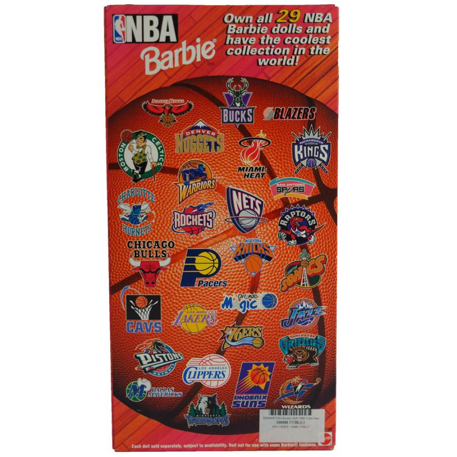 NBA ホークス バービー人形 1998年モデル バービーコレクティブルズ 