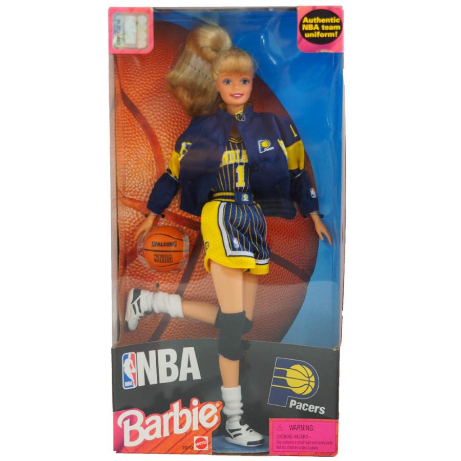 NBA ペイサーズ バービー人形 1998年モデル バービーコレクティブルズ/Barbie Collectibles レアアイテム｜selection-j