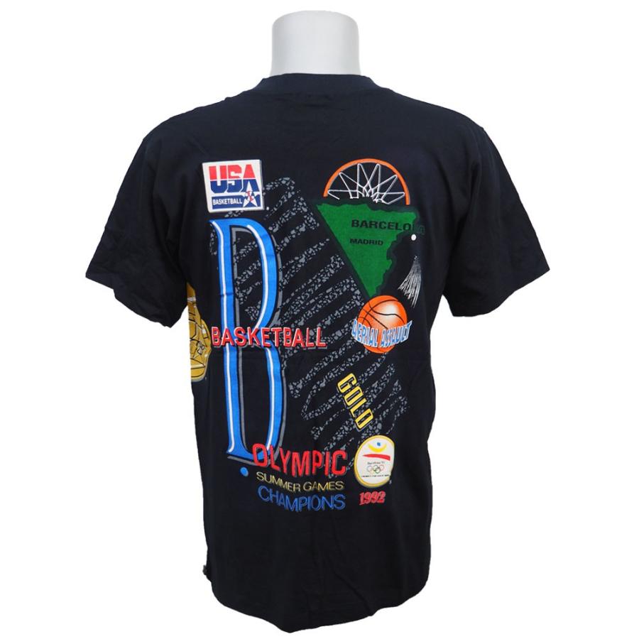 NBA Tシャツ ドリームチームI 1992年 バルセロナ五輪 優勝記念 Salem ブラック レアアイテム【OCSL】｜selection-j｜02