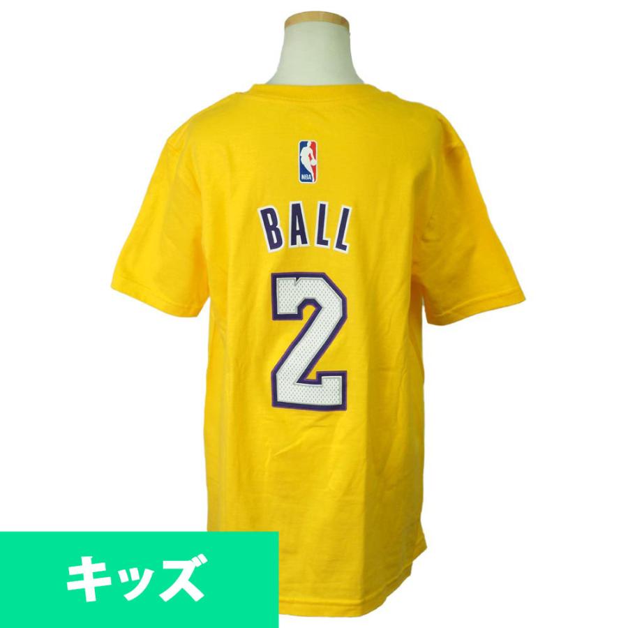 注目の Nba Tシャツ レイカーズ ロンゾ ボール キッズ レプリカ ネーム ナンバー ブライトイエロー Ocsl 在庫一掃 Turningheadskennel Com