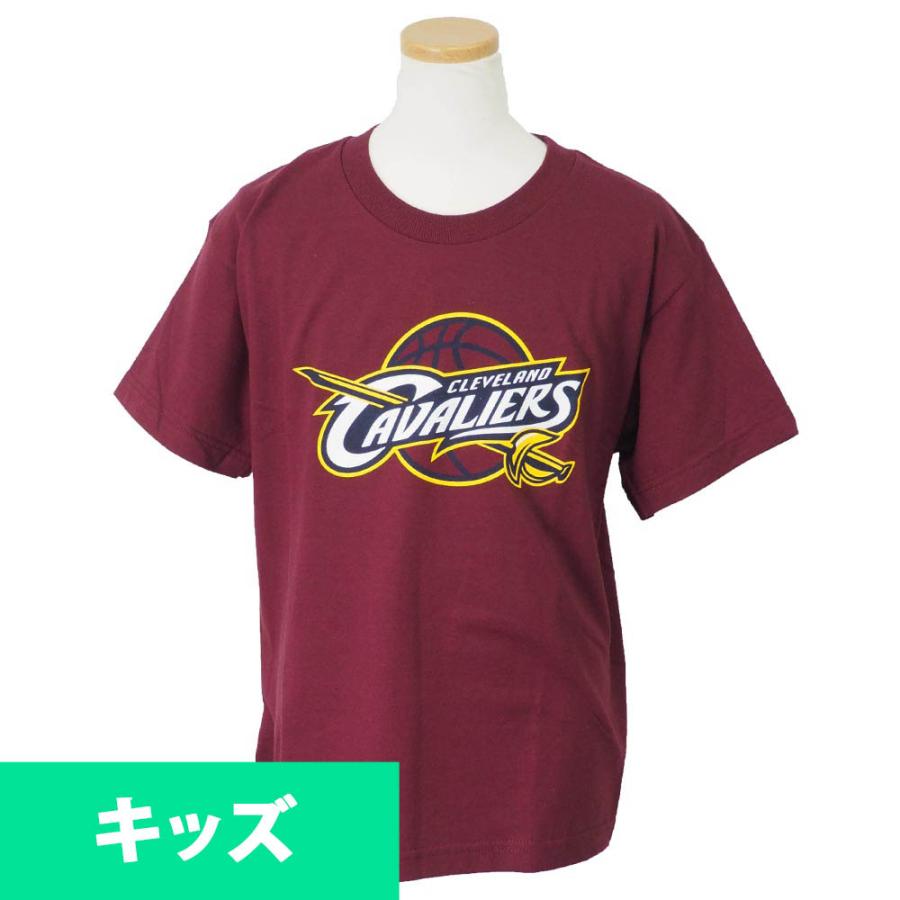 人気ブランドの バスケットボール 現地買付 キッズnbaチームロゴtシャツ Nba キャバリアーズ プライマリーロゴ Tシャツ キッズ Burgandy Www Threeriversofs Com
