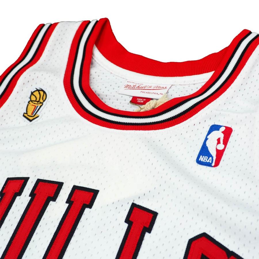 NBA マイケル・ジョーダン シカゴ・ブルズ ユニフォーム/ジャージ オーセンティック ミッチェル＆ネス/Mitchell & Ness ホワイト2203MN特集｜selection-j｜05