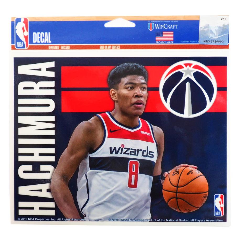 Nba 八村塁 ワシントン ウィザーズ デカールステッカー ウィンクラフト Wincraft Nba wiz02 Mlb Nba Nflグッズ Selection 通販 Yahoo ショッピング