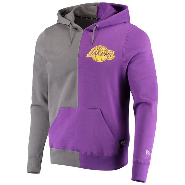 Nba ロサンゼルス レイカーズ パーカー フーディー Diagonal French Terry Pullover Hoodie ニューエラ New Era パープル Nba 0224fta14 Mlb Nba Nflグッズ Selection 通販 Yahoo ショッピング