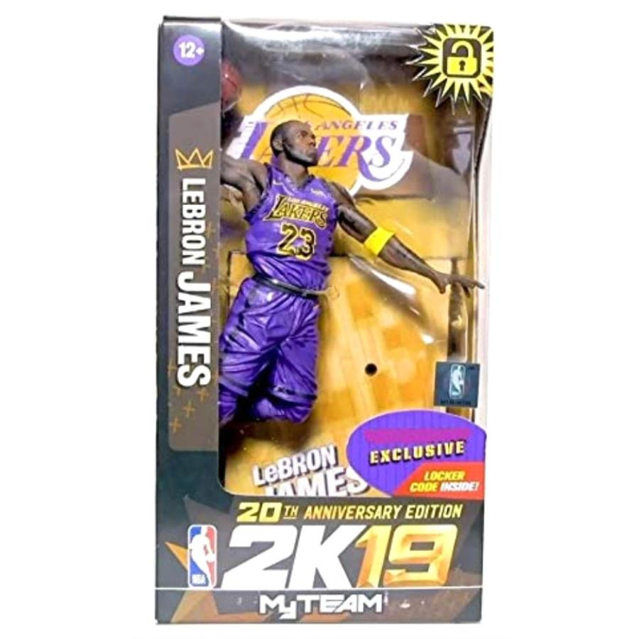 マクファーレン　レブロン・ジェイムス Amazon | NBA 7インチ フィギュア 2K 19 シリーズ 限定品