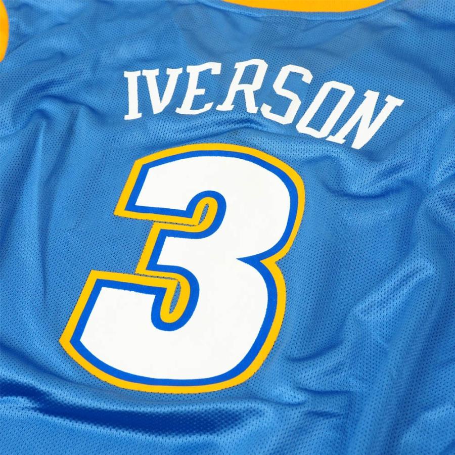 Reebok Nuggets Iverson アイバーソン ユニフォーム Reebok（リーボック） NBA アレン・アイバーソン デンバー・ナゲッツ