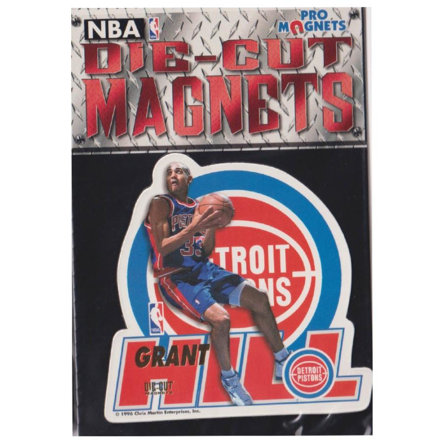 NBA グラント・ヒル デトロイト・ピストンズ 1996 Die Cut マグネット Pro Magnets｜selection-j