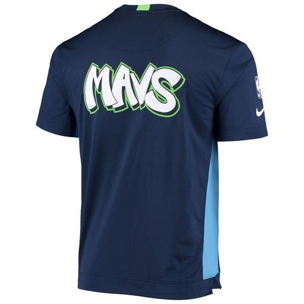 NBA ダラス・マーベリックス Tシャツ シティエディション シューティング パフォーマンス ナイキ/Nike Navy/Green｜selection-j｜03