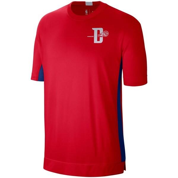 NBA デトロイト・ピストンズ Tシャツ シティエディション シューティング パフォーマンス ナイキ/Nike Red/Blue｜selection-j｜02