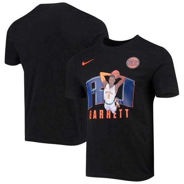 NBA R・J・バレット ニューヨーク・ニックス Tシャツ ヒーロー パフォーマンス ナイキ/Nike ブラック｜selection-j