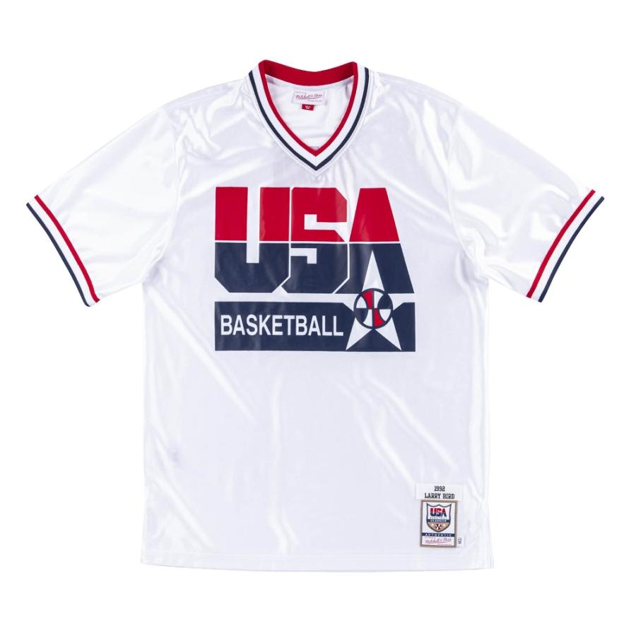 【希少】 USA初代ドリームチーム　ラリー・バード　NBA　ユニフォーム　シャツ USABB ラリー・バード 1992 アメリカ代表 オーセンティック