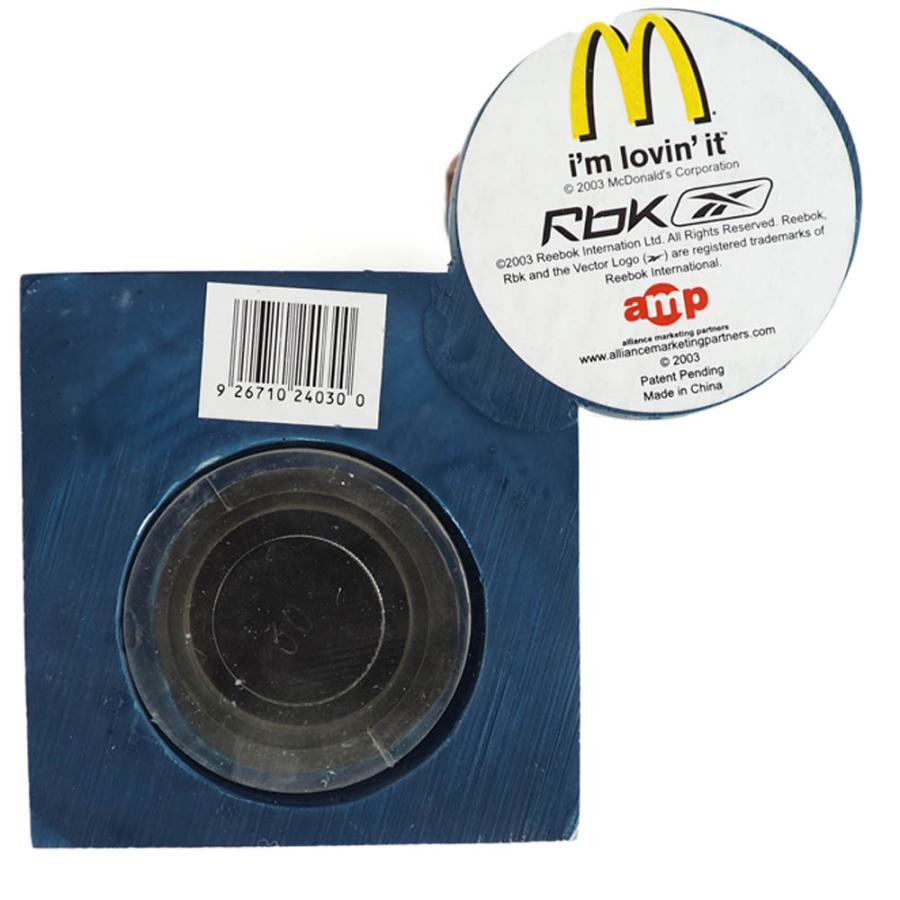 アイバーソン グッズ NBA フィギュア 貯金箱 マクドナルド リーボック