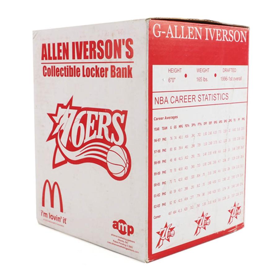 アイバーソン グッズ NBA フィギュア 貯金箱 マクドナルド リーボック