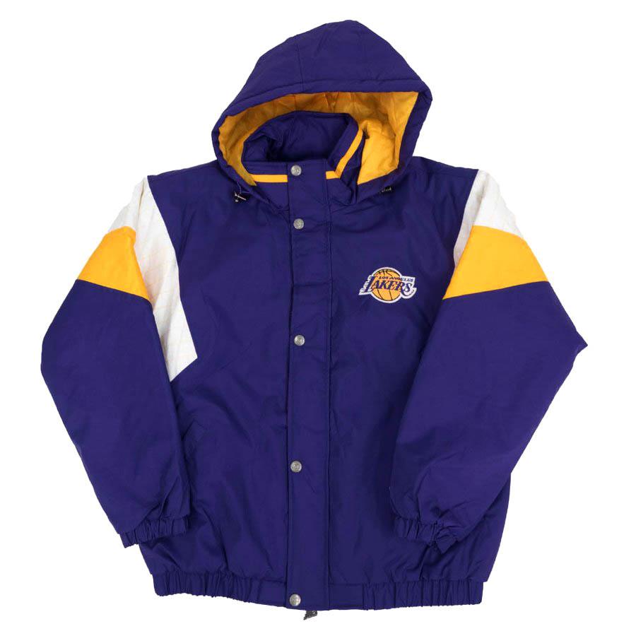 レイカーズ スタジャン NBA G-III パープル フード付き メンズ レイカーズ スタジャン NBA G-III パープル フード付き メンズ