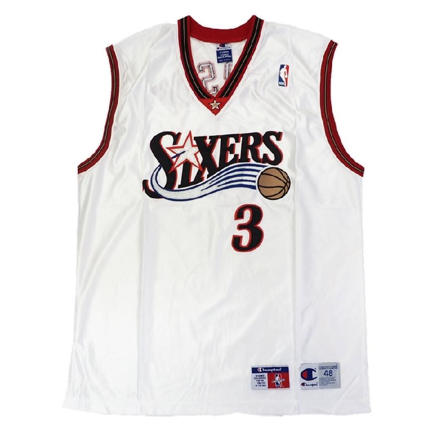 champion NBA 76ers アイバーソン ユニフォーム XL - トップス