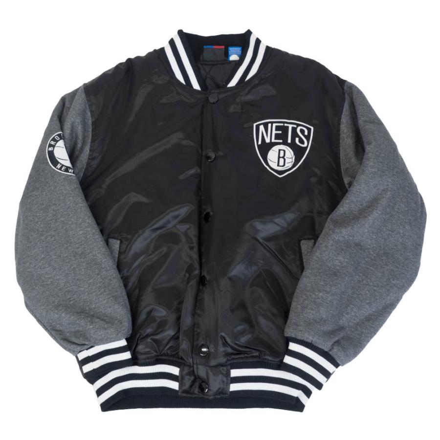 人気ブランドを ブルックリン ネッツ スタジャン Nba マジェスティック Majestic ブラック グレー メンズ 長袖 アウター フロントスナップボタン2102sgsl 安いそれに目立つ Klientsoft Com