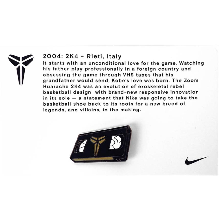 コービー・ブライアント NBA グッズ ピンバッジ ピンズ ナイキ コービー NIKE KOBE 2004 : 2K4 KOBE - REITI ITALY Pin｜selection-j