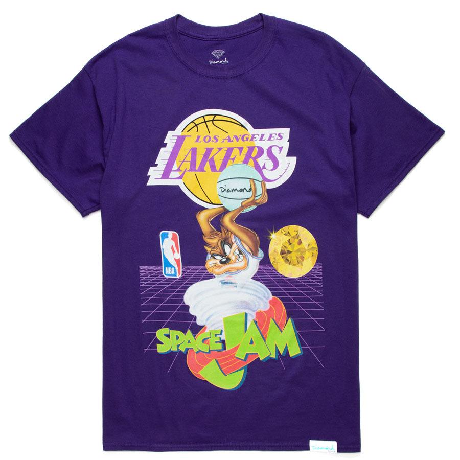 NBA スペースジャム x レイカーズ Tシャツ Space Jam 半袖 メンズ 