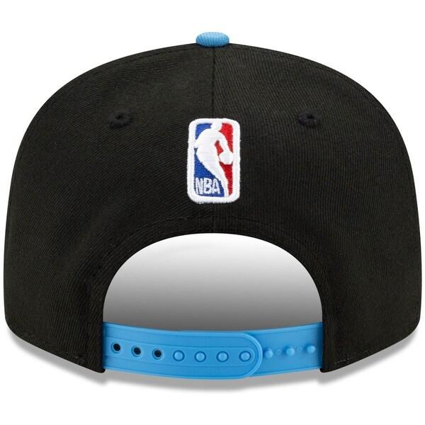 サクラメント・キングス キャップ NBA ニューエラ New Era ブラック ライトブルー シティエディション 2.0 9FIFTY Snapback Hat｜selection-j｜04