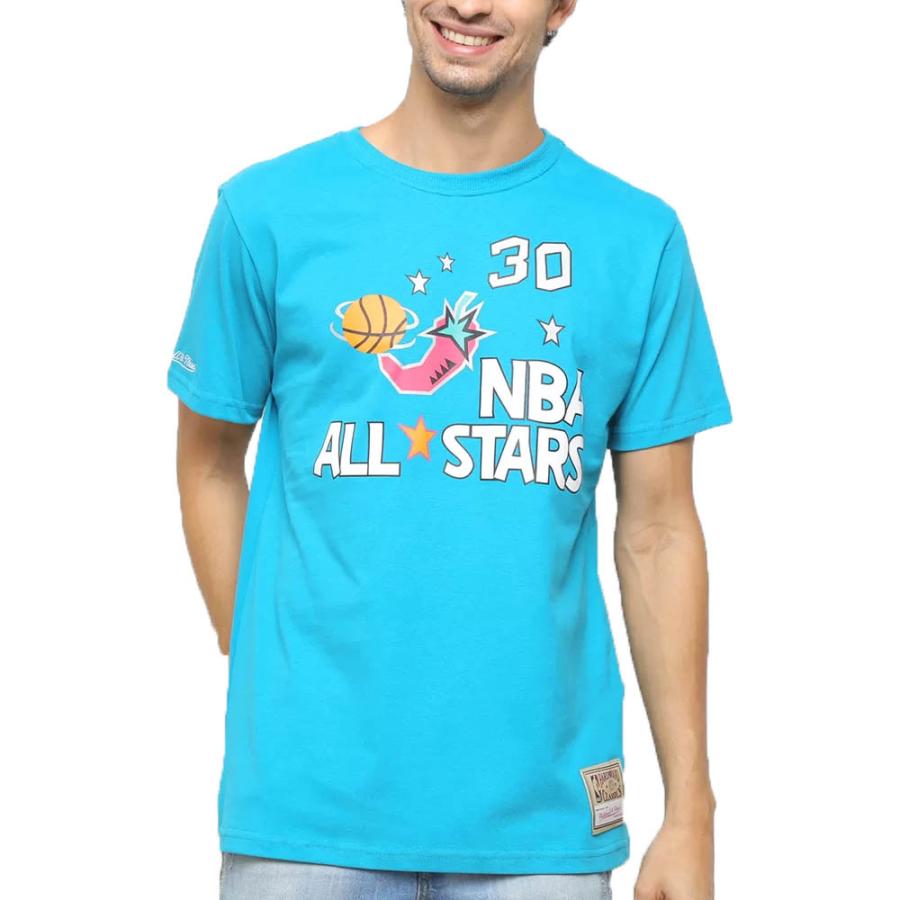 NBA スコッティ・ピッペン Tシャツ 1996 All-Star ネームナンバー ミッチェル＆ネス/Mitchell & Ness ティール2203MN特集｜selection-j