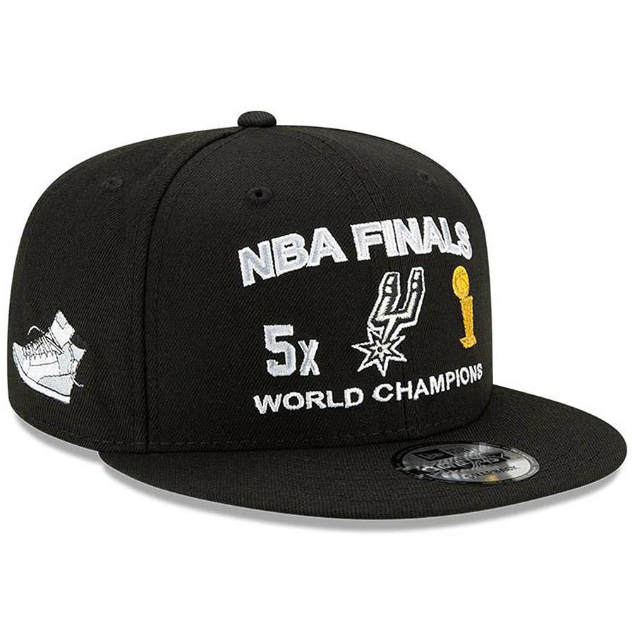 New Era 9FIFTY スナップバックキャップ チャンピオン NEW ERA（ニューエラ） NBA スパーズ キャップ NBA ファイナル