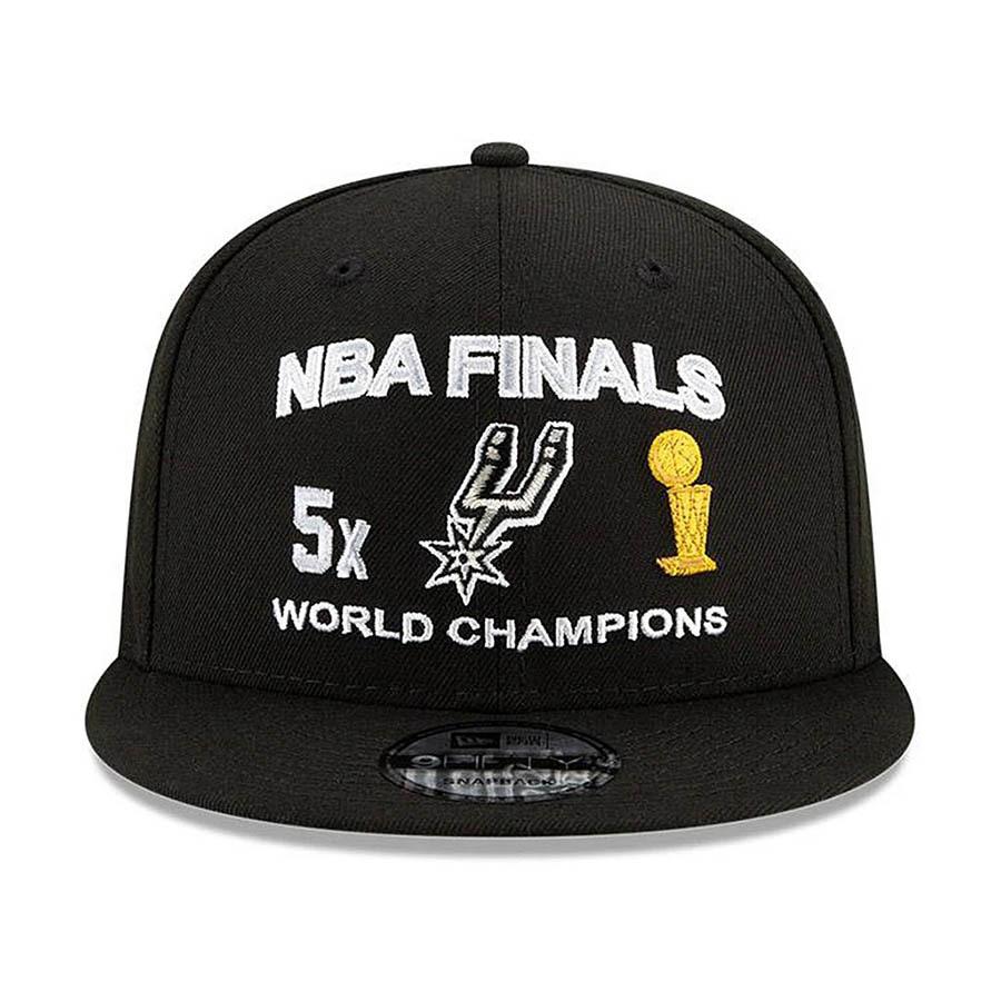 NEW ERA（ニューエラ） NBA スパーズ キャップ NBA ファイナル