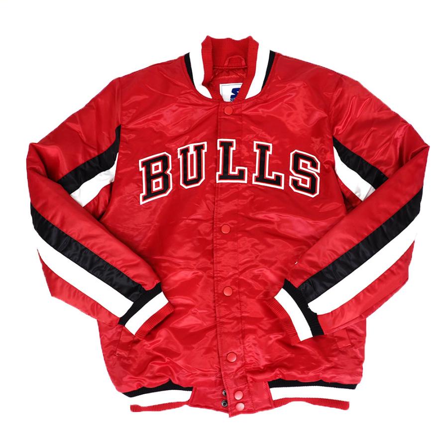 NBA シカゴ・ブルズ スタジャン THE ACEバーシティー サテン