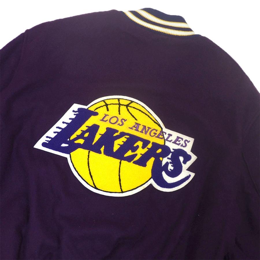 NBA レイカーズ スタジャン デロング ボンバー バーシティー デッド