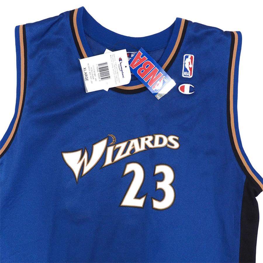 NBA マイケル・ジョーダン ウィザーズ ユニフォーム ユースサイズ レプリカ ジャージ デッドストック Jersey チャンピオン/Champion｜selection-j｜04