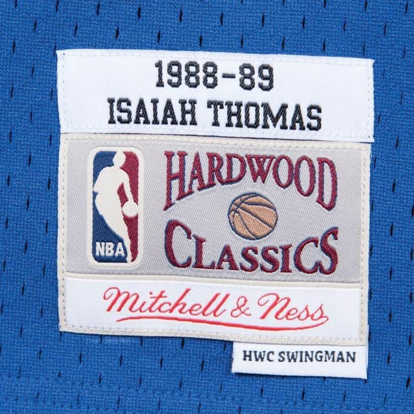 Mitchell&Ness（ミッチェルアンドネス） NBA アイザイア・トーマス 【NBA スウェット】Salem ピストンズ アイザイアトーマス 黒 90s