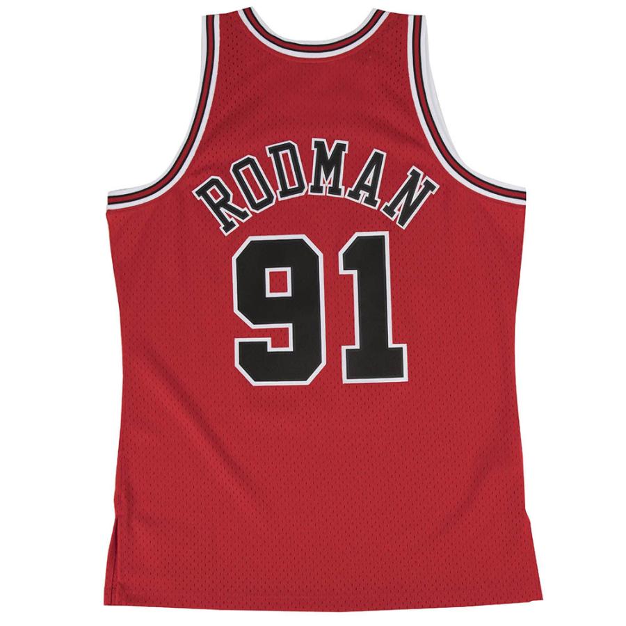 NBA デニス・ロッドマン シカゴ・ブルズ ユニフォーム スウィングマン ロード Mitchell&Ness NBA デニス・ロッドマン シカゴ・ブルズ