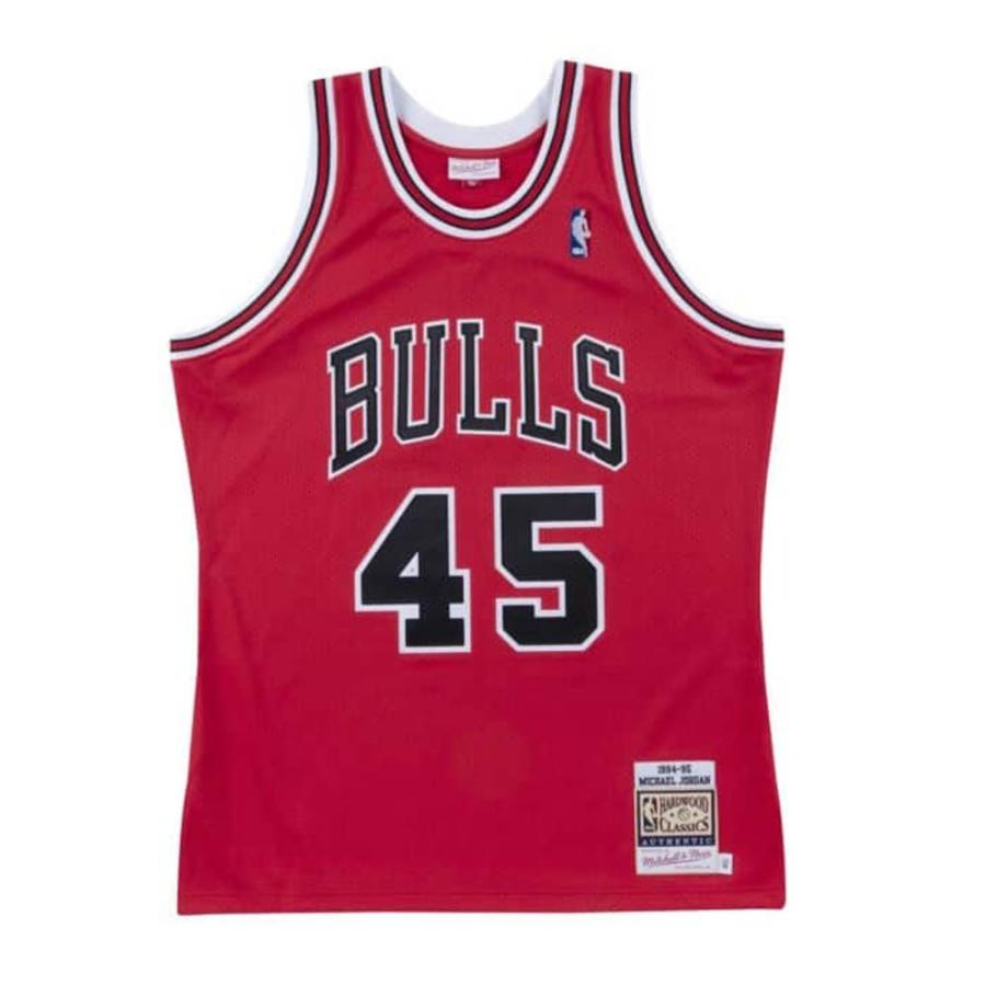 NBA マイケル・ジョーダン シカゴ・ブルズ ユニフォーム オーセンティック ミッチェル＆ネス/Mitchell & Ness Red(1994-95)｜selection-j