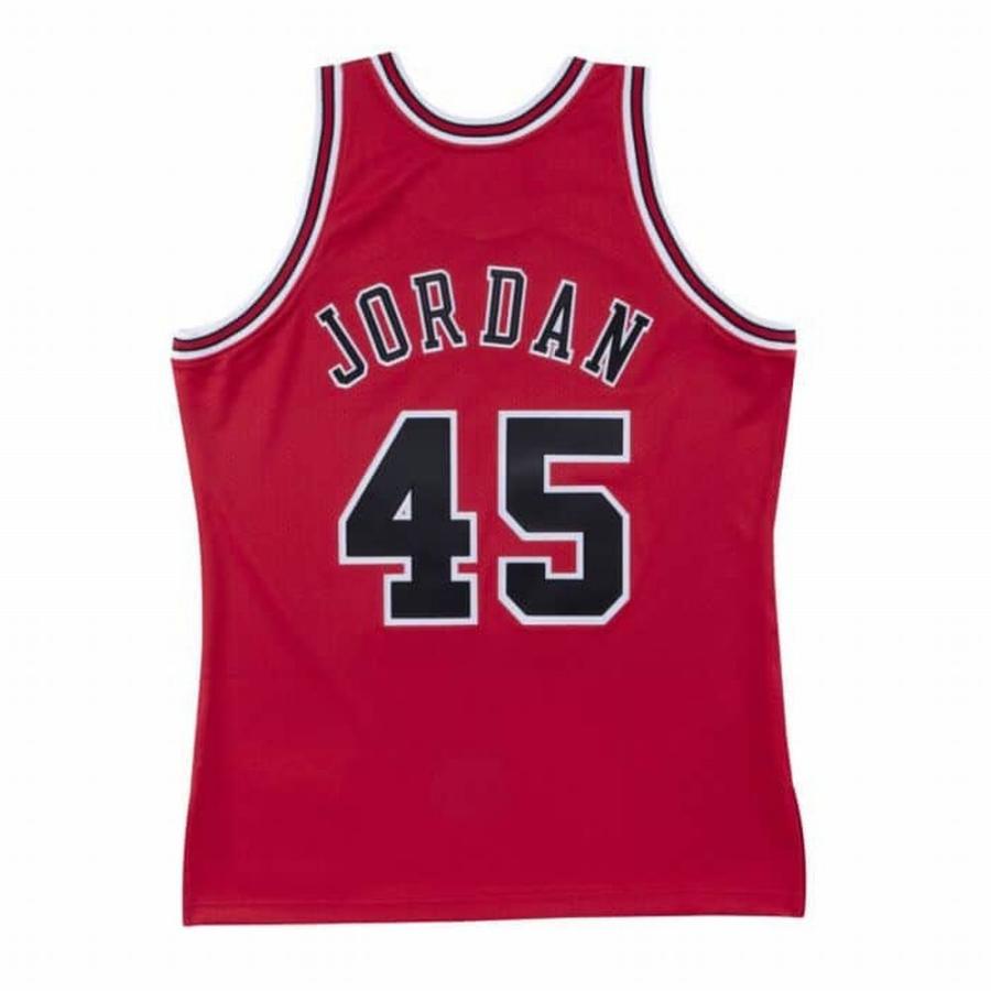 NBA マイケル・ジョーダン シカゴ・ブルズ ユニフォーム オーセンティック ミッチェル＆ネス/Mitchell & Ness Red(1994-95)｜selection-j｜02