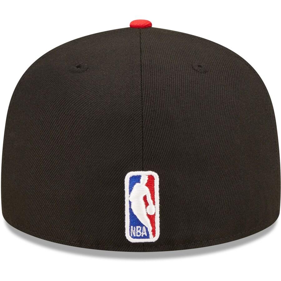 NBA ロケッツ キャップ 2022 Tip-Off ティップオフ 59FIFTY Fitted Hat ニューエラ/New Era レッド/ブラック｜selection-j｜04