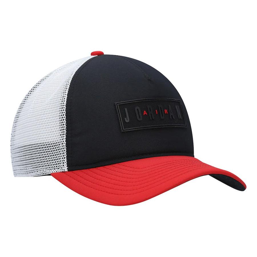 JORDAN キャップ Classic99 Air Trucker Snapback Hat ナイキ/Nike ブラック レッド nba