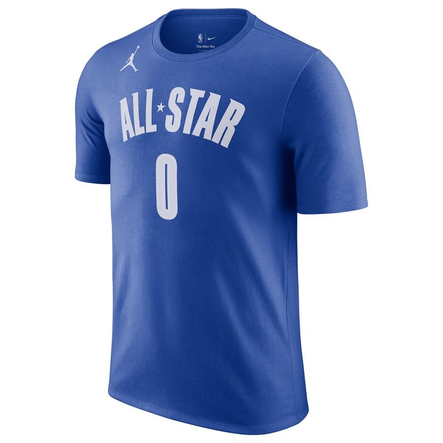 NBA ジェイソン・テイタム Tシャツ NBAオールスター2023 All-Star Name & Number T-Shirt Jordan Brand ブルー｜selection-j｜02