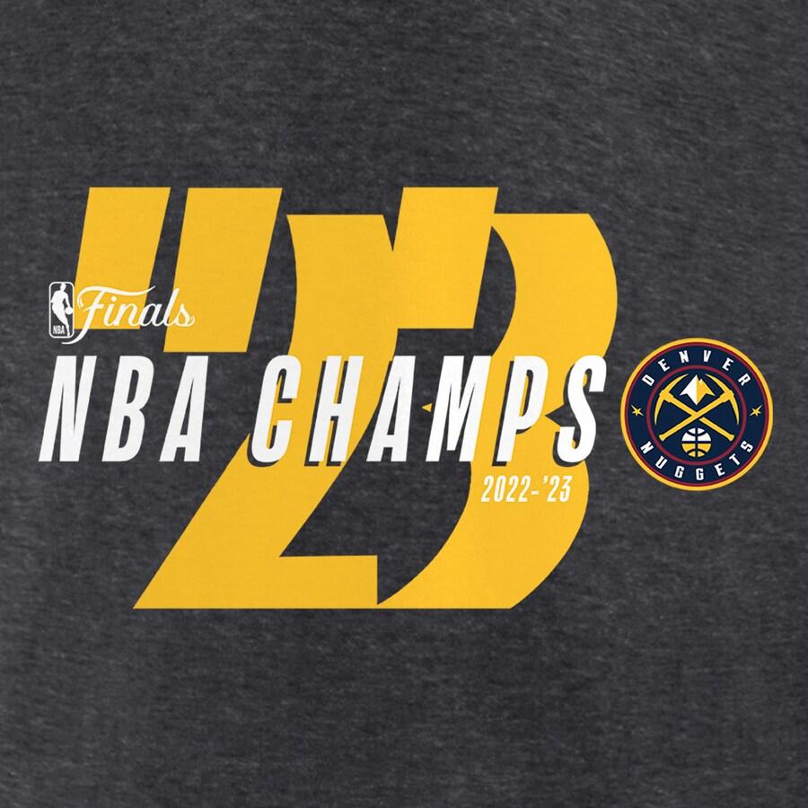 NBA ナゲッツ Tシャツ NBAファイナル2023 優勝記念 Backboard T-Shirt Fanatics Branded チャコール｜selection-j｜04