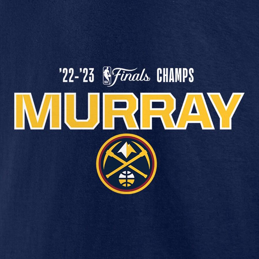 NBA Jamal Murray #27 ナゲッツ Tシャツ NBAファイナル2023 優勝記念 Name & Number T-Shirt Fanatics Branded ネイビー｜selection-j｜04