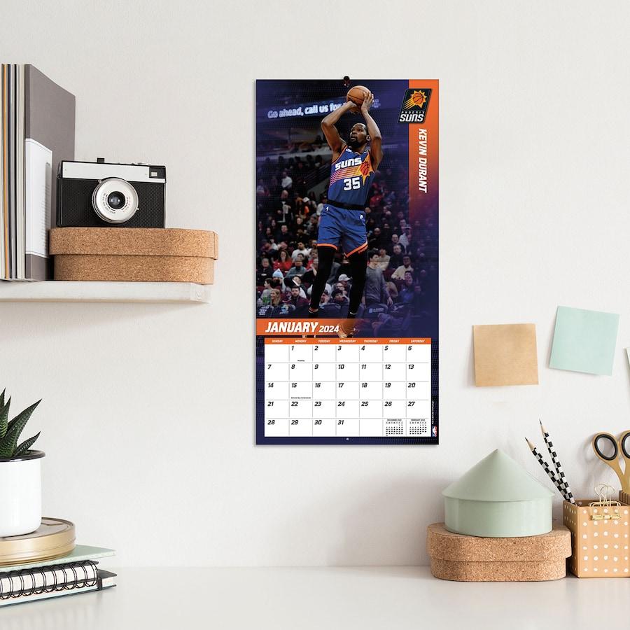 NBA カレンダー 2024 ミニ Elite 壁掛け Wall Calendar Turner nba231023cdb47MLB