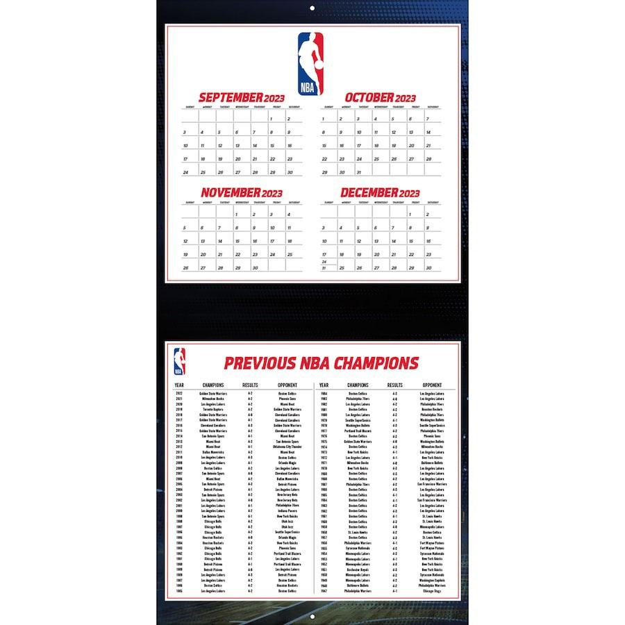 NBA カレンダー 2024 Big Men 16-Month Wall Calendar Turner｜selection-j｜03