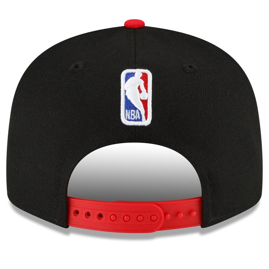 NBA シカゴ・ブルズ キャップ 2023/24 シティエディション 9FIFTY スナップバック ニューエラ/New Era ブラック レッド｜selection-j｜03