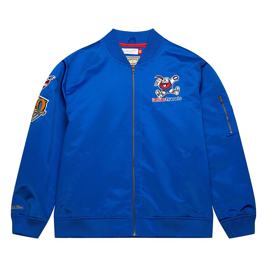 Mitchell&Ness NBA ナゲッツ ジャケット サテン ボンバー Mitchell&Ness NBA ナゲッツ ジャケット サテン ボンバー