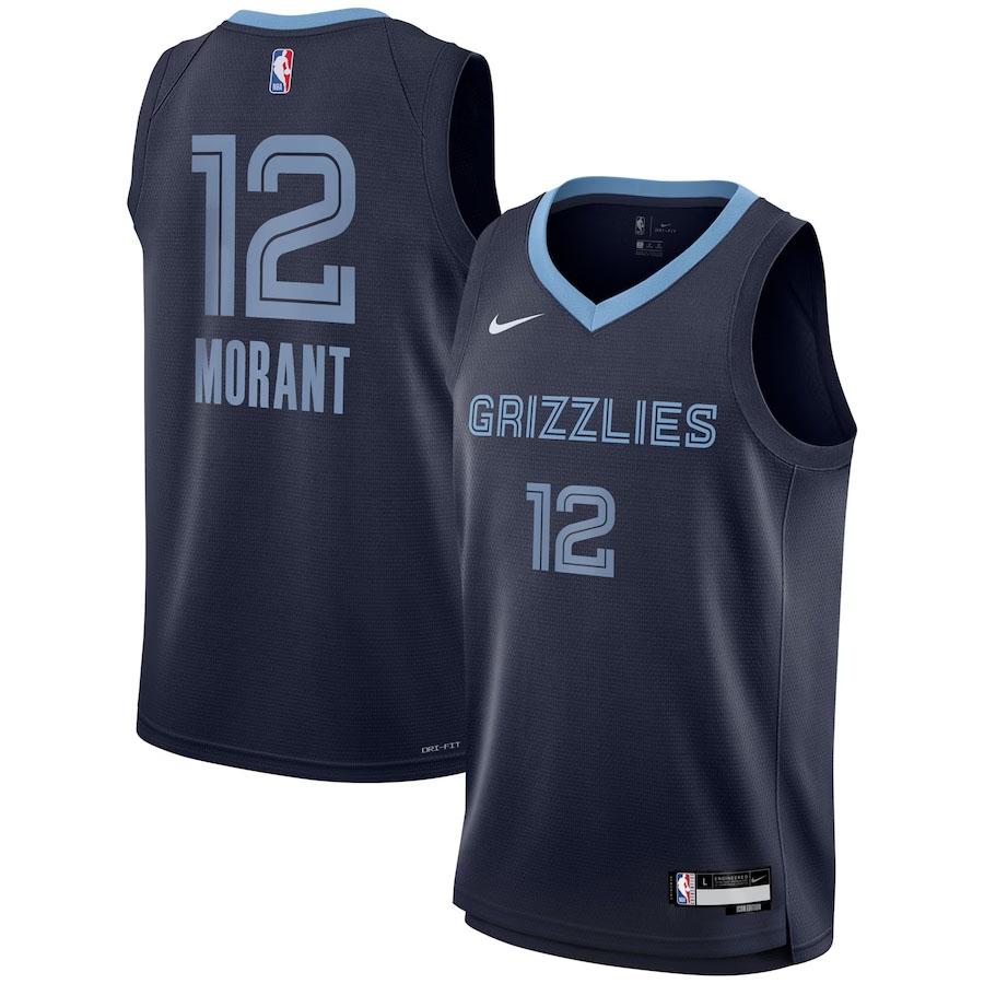 国内正規 NIKE バスケユニフォーム グリズリーズ #12 ジャモラント L NIKE（ナイキ） NBA ジャ・モラント グリズリーズ ユニフォーム ユース
