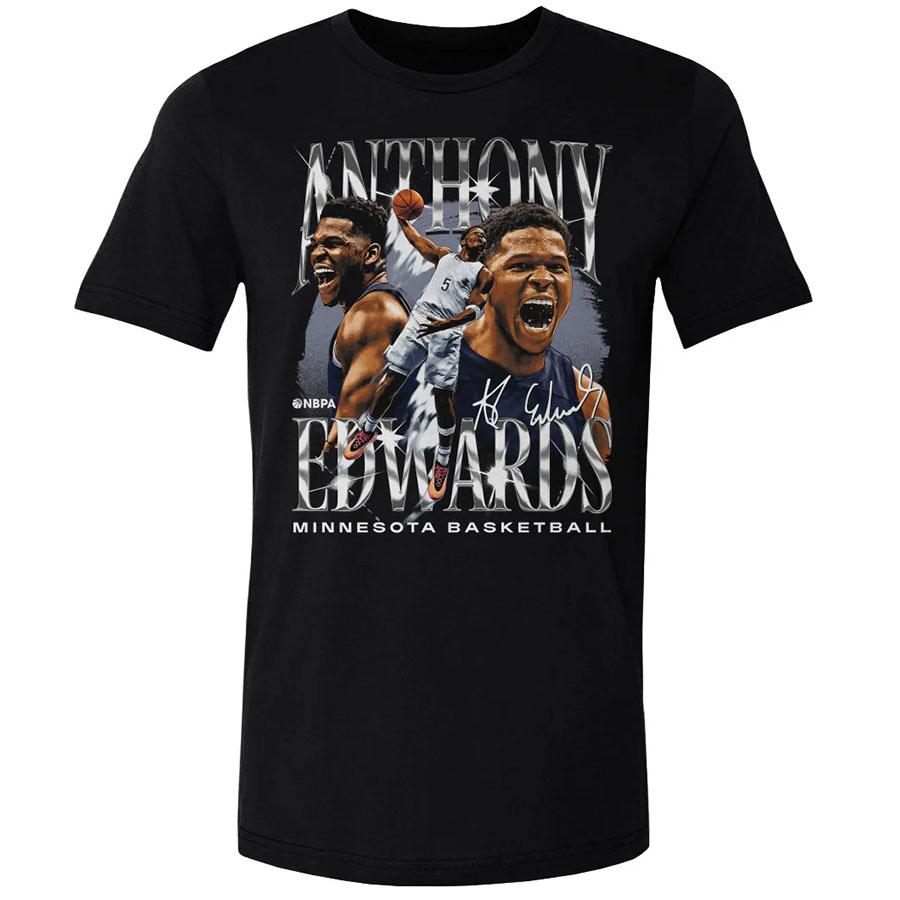 NBA アンソニー・エドワーズ ティンバーウルブズ Tシャツ Minnesota