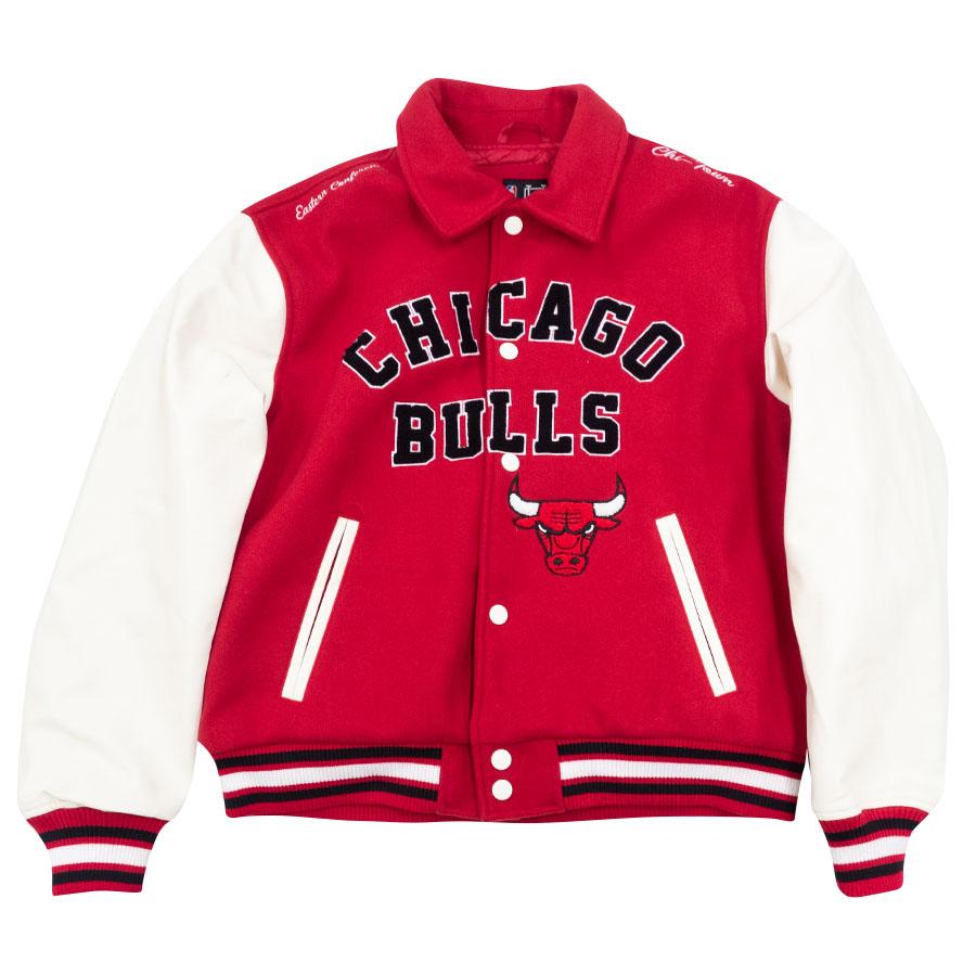 CHICAGO BULLS ULTRA GAME ジャケット 1XL ブルズ NBA シカゴ・ブルズ ジャケット 【現地買付】NBA x Ultra Game バー