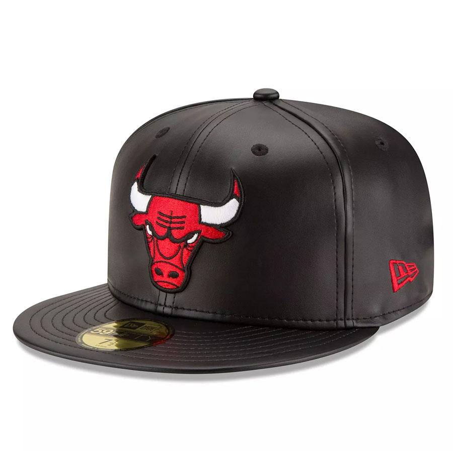 NEW ERA（ニューエラ） NBA シカゴ・ブルズ キャップ Faux Leather